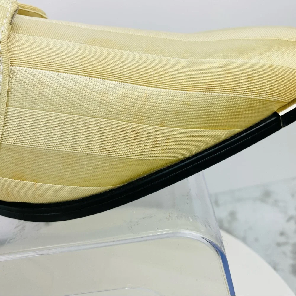 Hugo Vitelli Oxfords Men 15 Ivory Beige Groom Lace Up Formal Stripped Breathable